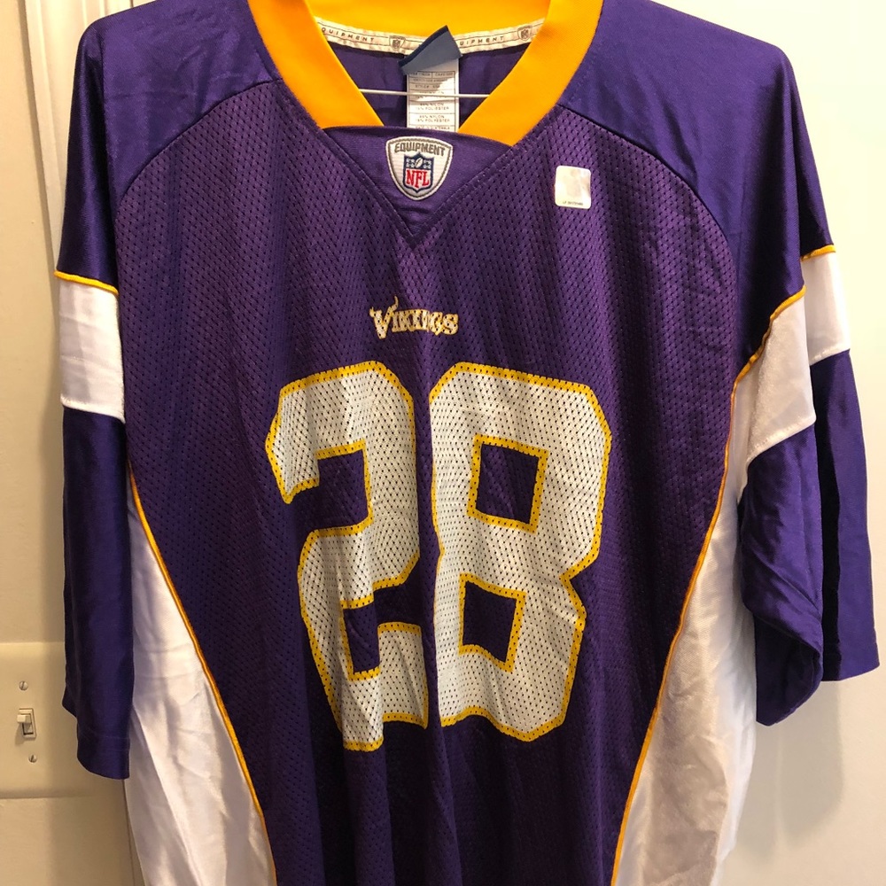 Reebok NFL Minnesota Vikings Peterson jersey. 2xl